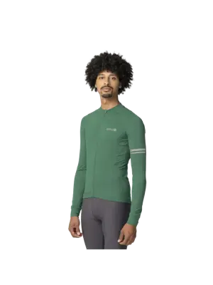 Solid Fietsshirt Lange Mouwen Performance  Heren