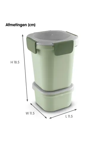 Sigma home - Lunchbeker - 2-delig