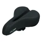 Zwart unisex ATB/MTB zadel met drukvermindering