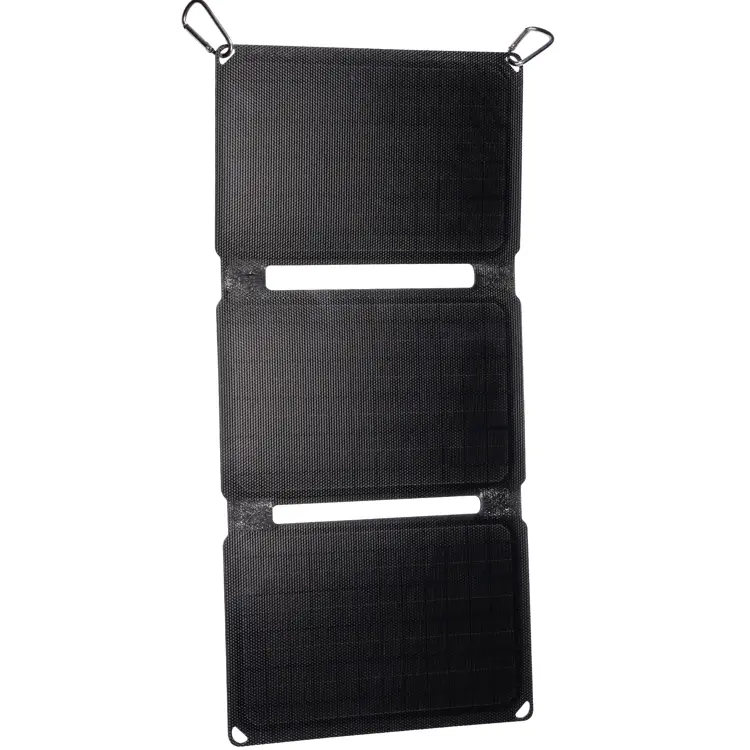 Opvouwbaar Solarpanel 20W incl. Bevestigings haken
