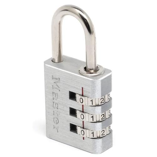 Cijferslot - 30mm - Aluminium