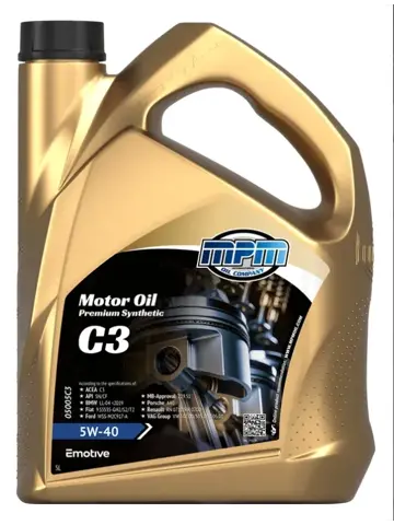 Motorolie 5w40 c3 premium synthetic | 5 liter