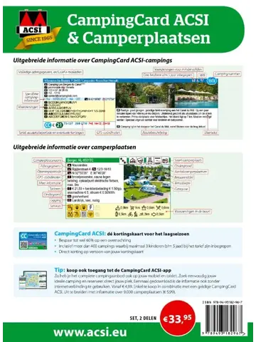 ACSI CampingCard & Camperplaatsen 2026
