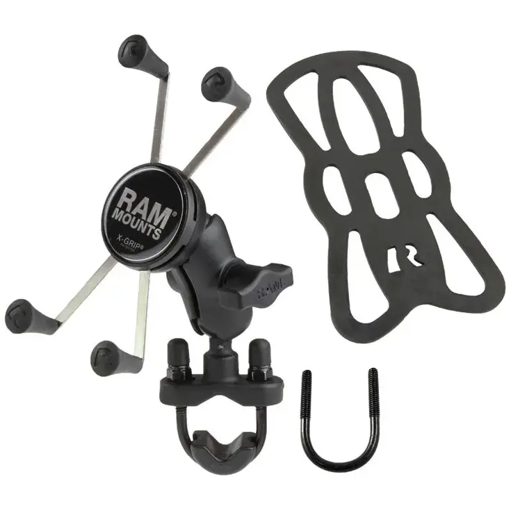 Telefoonhouder stuur kleine X-Grip korte arm