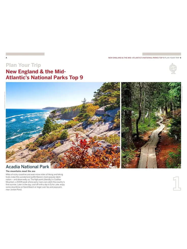 Reisgids New England and Mid-Atlantic NP 1
