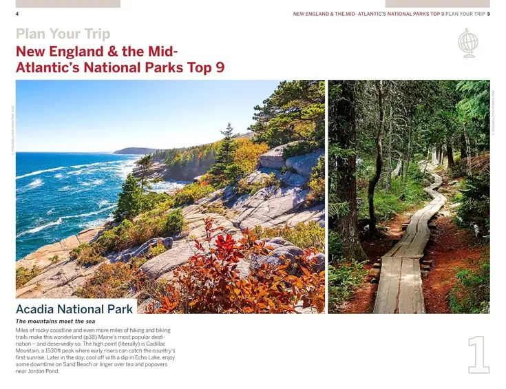 Reisgids New England and Mid-Atlantic NP 1