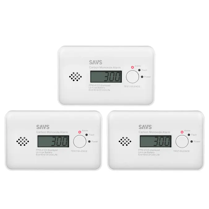 C10 Koolmonoxidemelder 3-pack