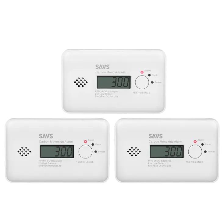 C10 Koolmonoxidemelder 3-pack