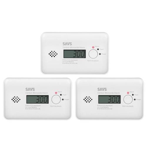 C10 Koolmonoxidemelder 3-pack