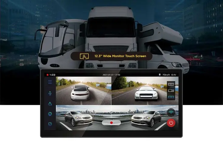 D-Force S1 4CH Wifi GPS Cloud 128gb dashcam