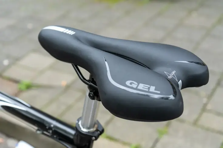 Voltano Gel Fietszadel Met Uitsparing