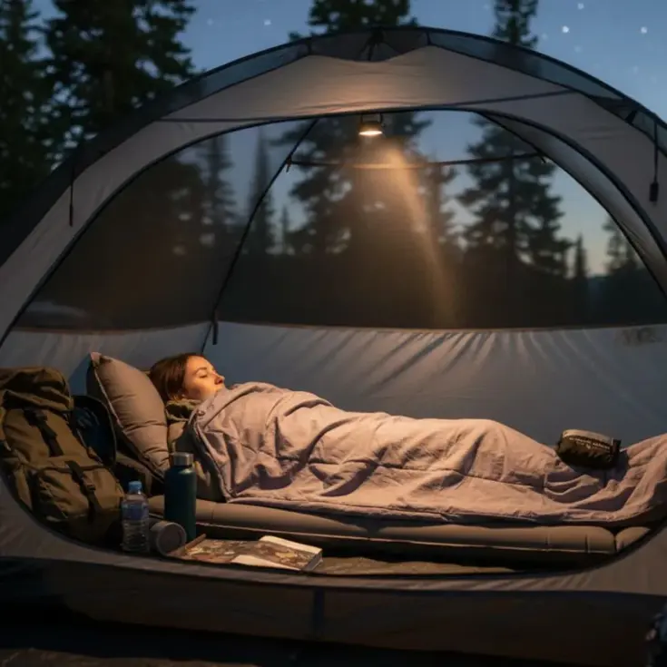 Reislaken XL Katoen Insect werend Grijs