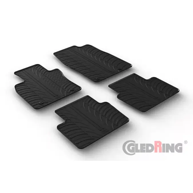 Mazda 3 2/2019 - Rubbermatten - Gledring