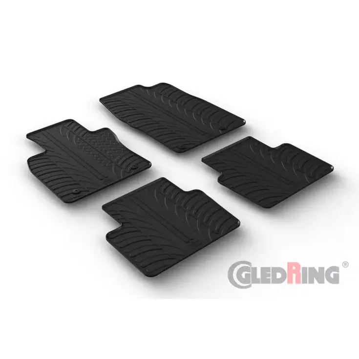 Mazda 3 2/2019 - Rubbermatten - Gledring