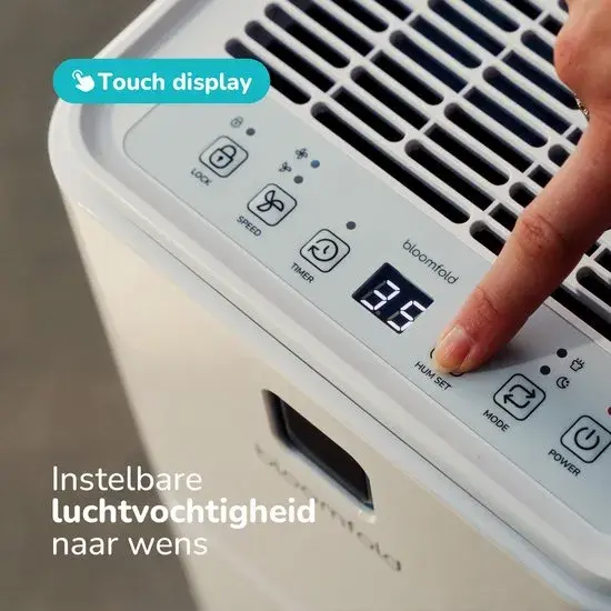 Halo - Luchtontvochtiger 12L per dag