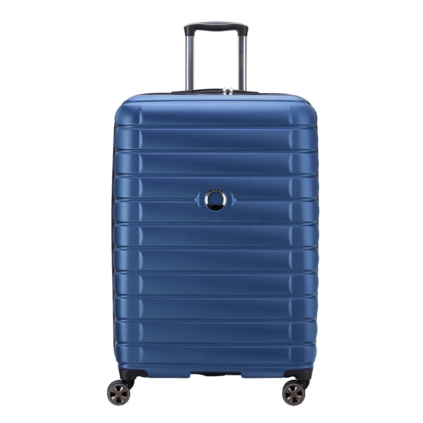 Delsey  Shadow 5.0 Trolley 75 Expandable blue  Blauw main product image