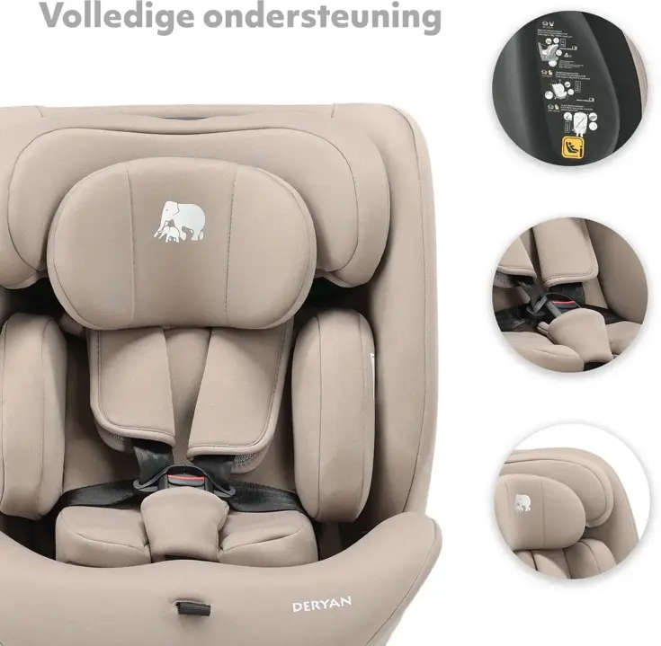 Clyde i-Size Autostoel – 40-150 cm - Groep 0/1/2/3