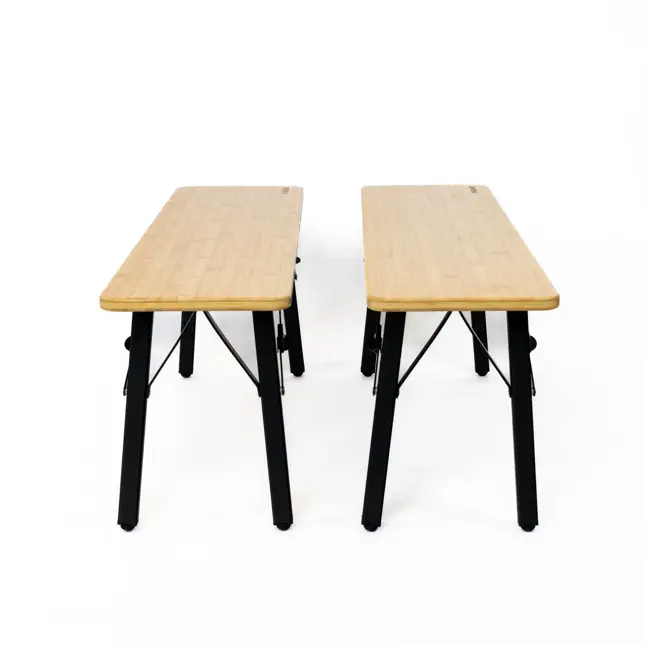 Flex Bamboe Kampeerbank 100 - 2 stuks