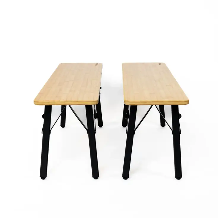 Flex Bamboe Kampeerbank 100 - 2 stuks