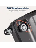 Handbagage Koffer – 38L – Donkergrijs
