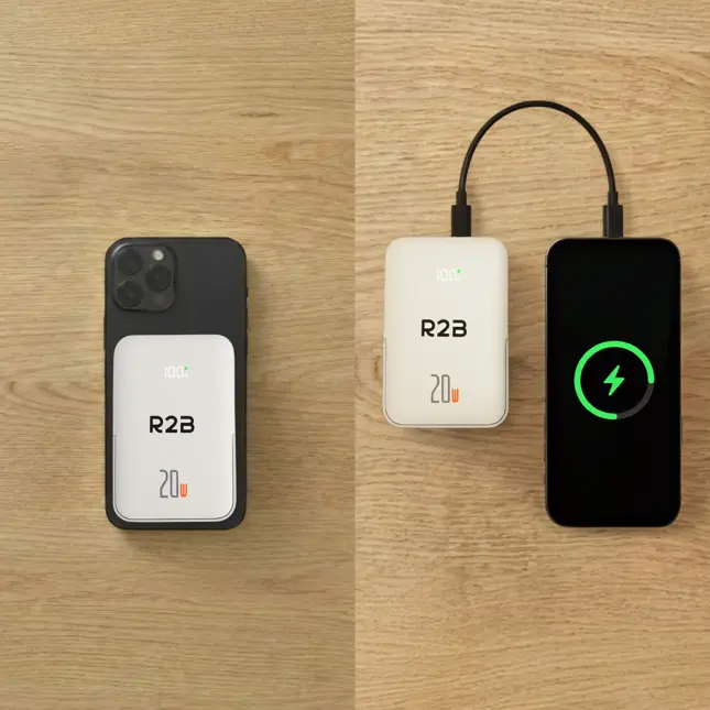 MagSafe Powerbank 10000 mAh - Draadloos