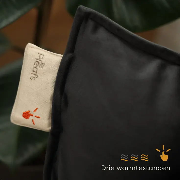 Pleafs Warmtekussen 45x45cm Plush