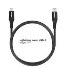 Accezz Lightning naar USB-C kabel 1 meter