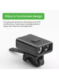 DUO NOVA - Fietshelmlamp Voor en Achter 300 lumen