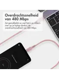imoshion Gevlochten USB-C naar USB-C kabel