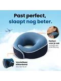 Reissets 2-Pack - Memory Foam - Donkerblauw