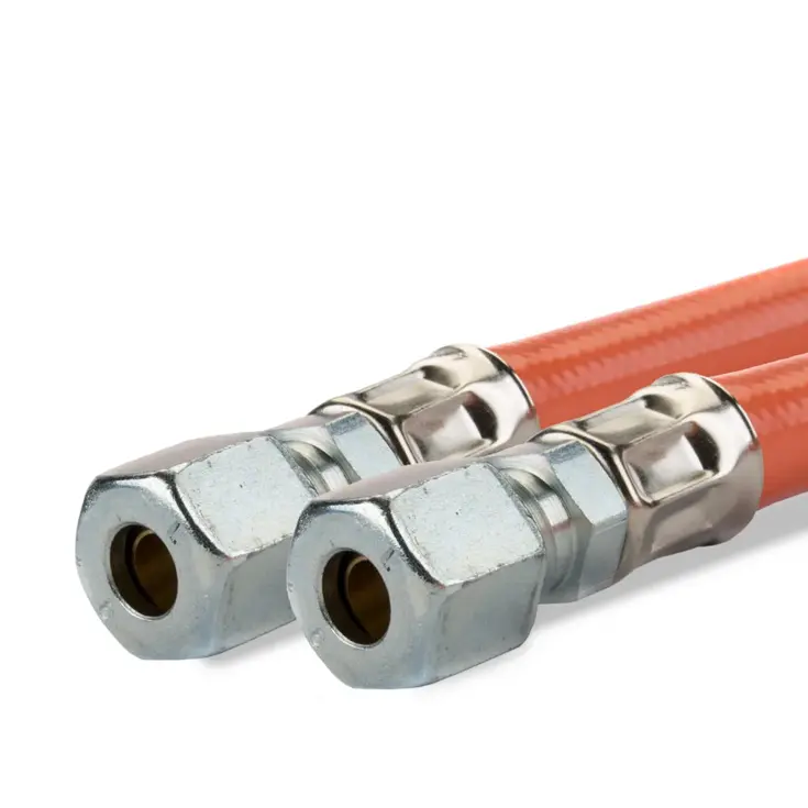 gasslang pvc 6/8 mm x 6/8 mm 1 m