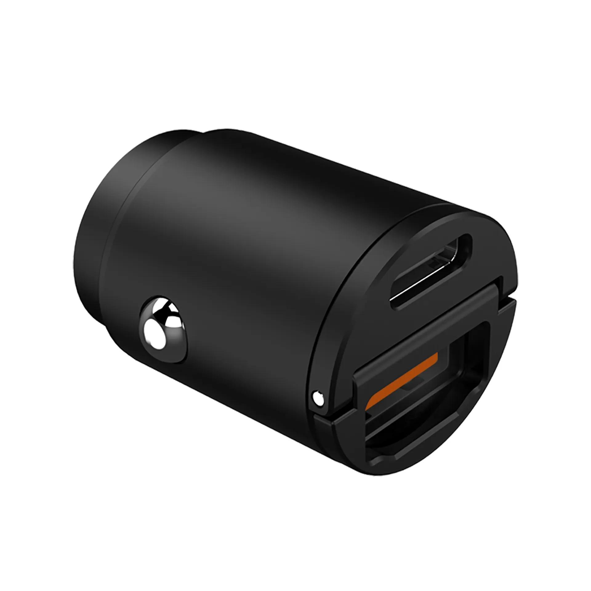 Celly  Mini Autolader  1 USB + 1 USB-C 30W  Zwart main product image