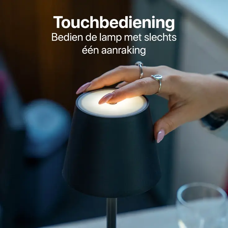 BR-2228 Draadloze Tafellamp - Dimbaar