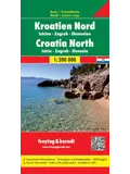Wegenkaart Kroatië-Noord - Istrië