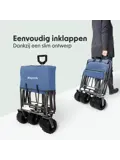 Bolderkar – 80KG – 94L – Blauw