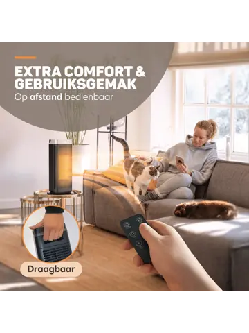 Elektrische Kachel Elite- 2000W - Ventilatorkachel