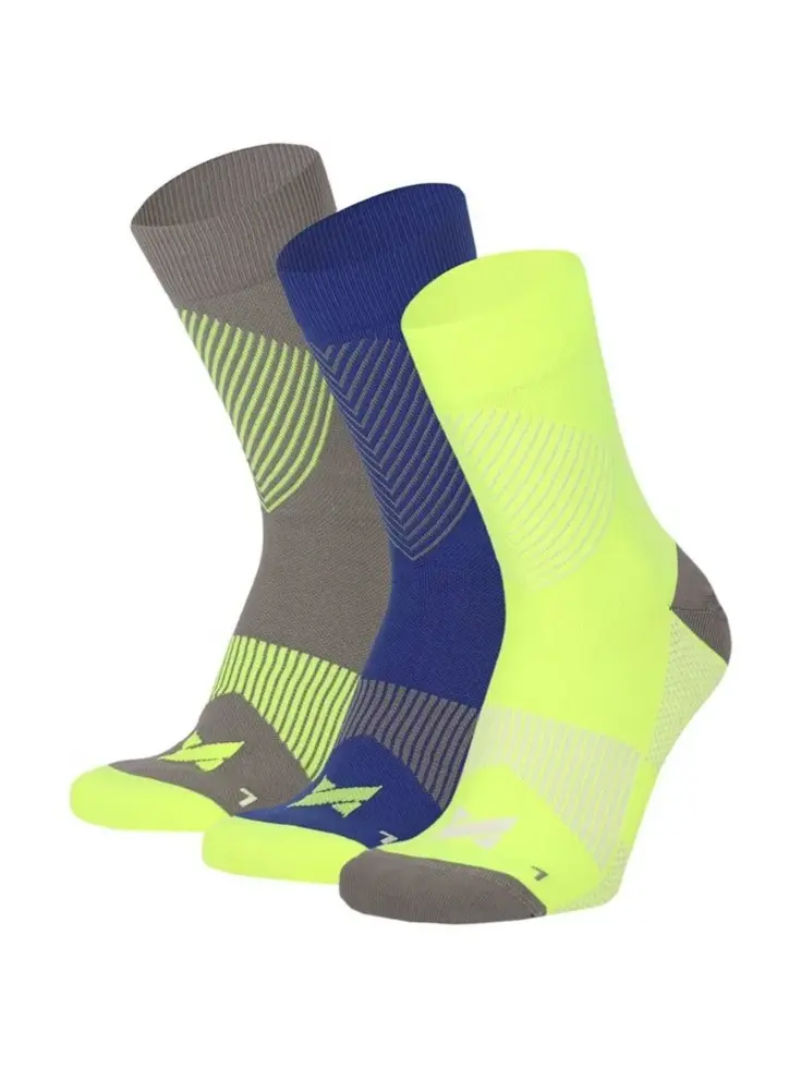 6 paar - Quarter Compressiesokken