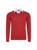 Heren Mock Pullover