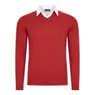 Heren Mock Pullover Cappuccino Italia