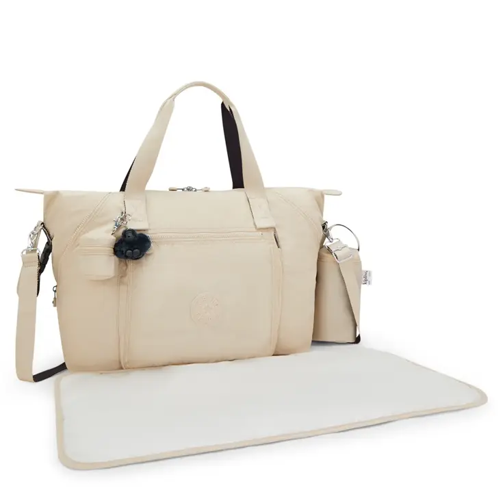 Kipling Art M Baby Bag back to beige