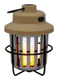 Retro Muggenlamp Oplaadbaar met Vlameffect