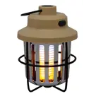 Retro Muggenlamp Oplaadbaar met Vlameffect