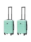 Kofferset S ABS 39L met TSA-slot en 360° wielen