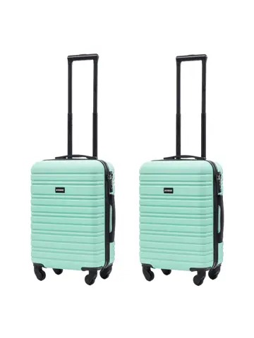 Kofferset S ABS 39L met TSA-slot en 360° wielen