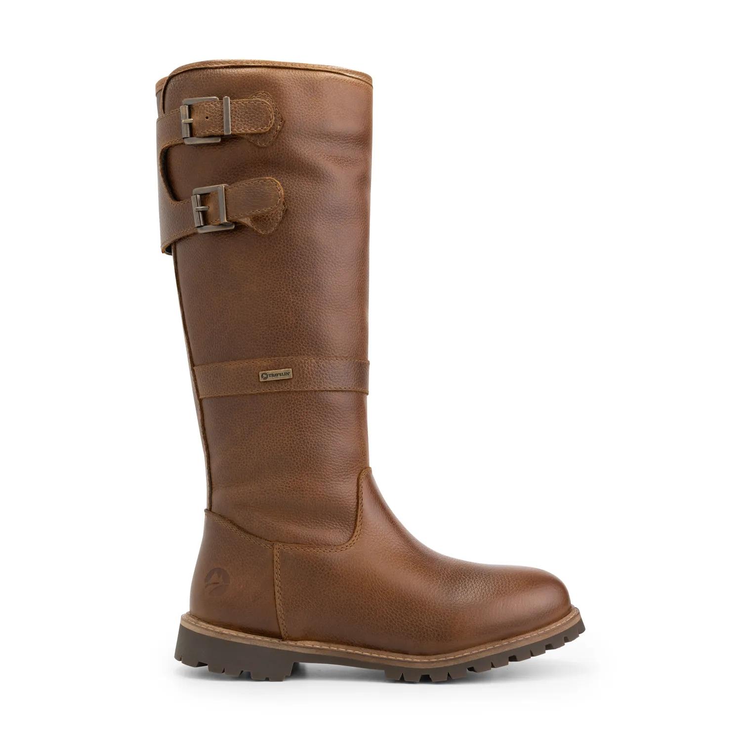 Travelin' Alaska dames  Pull-on boots  Cognac main product image