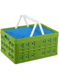 Square - Vouwkrat met handgreep/koeltas - 32L