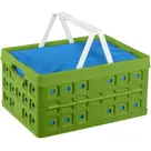 Square - Vouwkrat met handgreep/koeltas - 32L