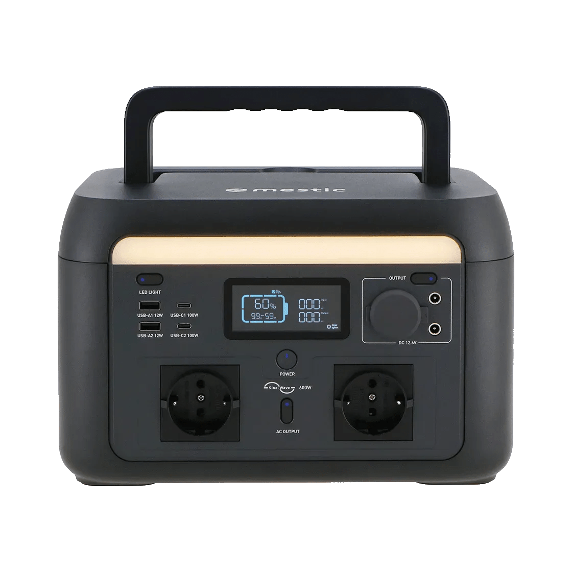 Mestic  Power Station MPS-600  Gray main product image