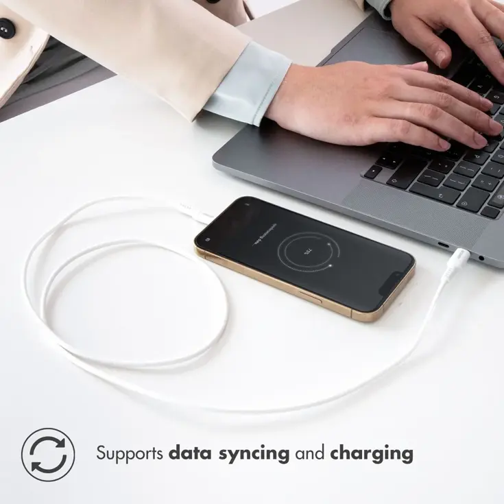 Accezz Lightning naar USB-C kabel 1 meter