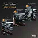 R2B Telefoonhouders Auto Magnetisch Dashboard